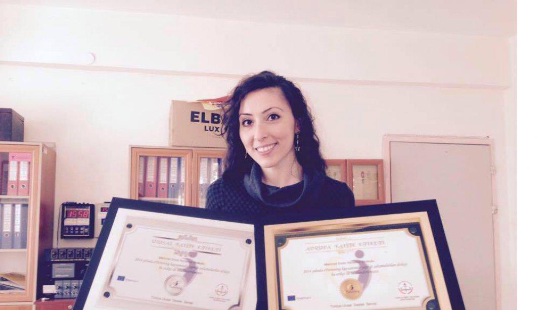 TTKD öğretmenimiz Lamia Büşra Yeşil'in eTwinning okulu projesi yayına dönüştü