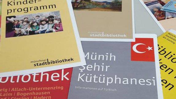 Münih Şehir Kütüphanelerinin Türkçe etkinlik Duyuruları