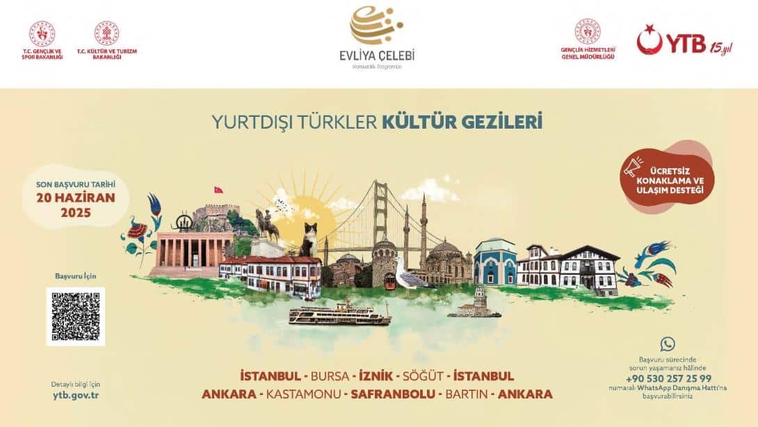 Yurtdışı Türkler Kültür Gezileri Programı Başvuruları Başladı!