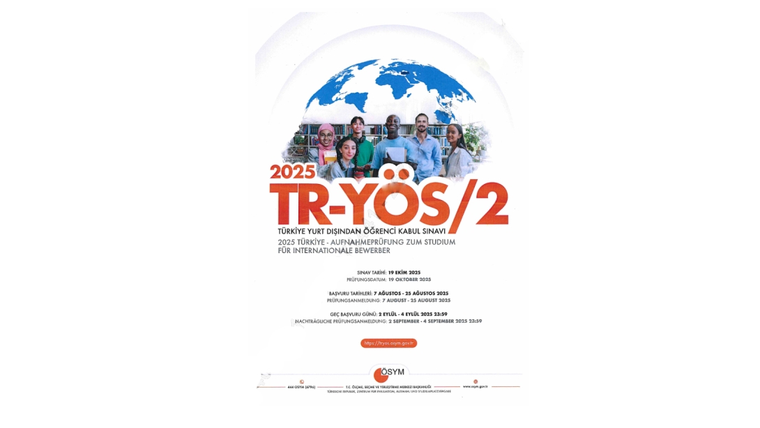 2025 Türkiye Yurt Dışından Öğrenci Kabul Sınavı (TR-YÖS/2)